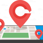 Digital map inside a phone